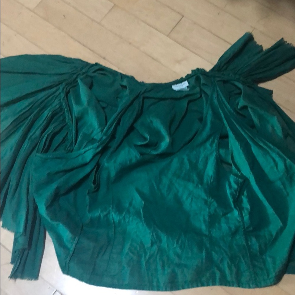 Dries van Noten ruffled asymmetric top Size 38 - Picture 3 of 6